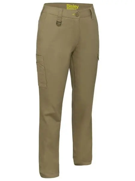Bisley Women's Stretch Cotton Cargo Pants BPLC6008 - City Workwear